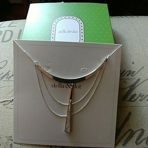 Stella & Dot Swag Necklace (never worn)